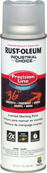 Industrial Choice 1801838 Inverted Marking Spray Paint, Clear, 16 oz, Can